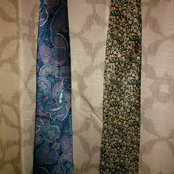 Two pack of men's neckties new still in sleeves - Picture 1 of 5
